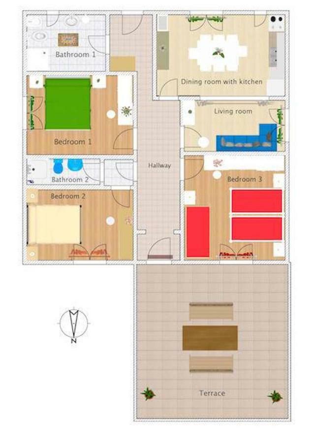Apartments Villa Ana Drvenik Mali Eksteriør billede